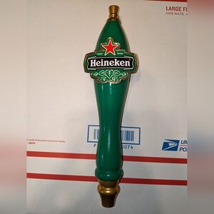 Heineken Red Star Logo Beer Tap Faucet Handle 11.5 inches.